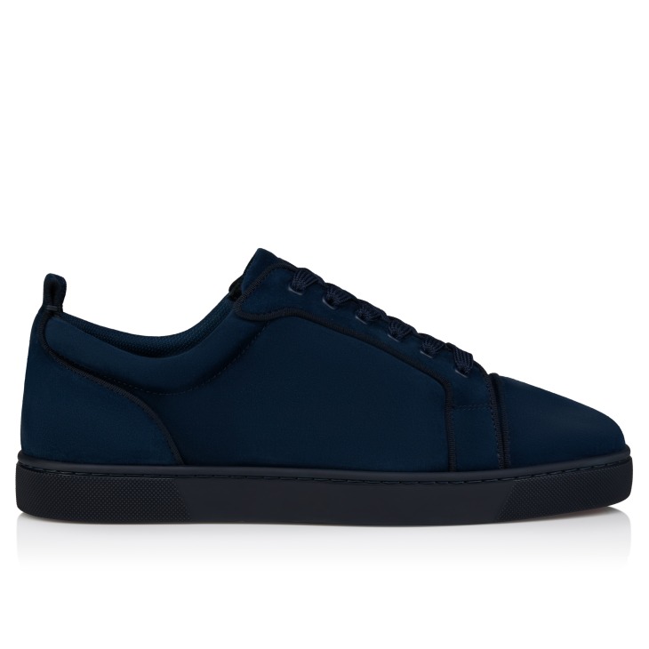 クリスチャンルブタン　スニーカー　Louis Junior Orlato　43 Louis Junior - Sneakers - Veau velours - Marine - Men - Christian