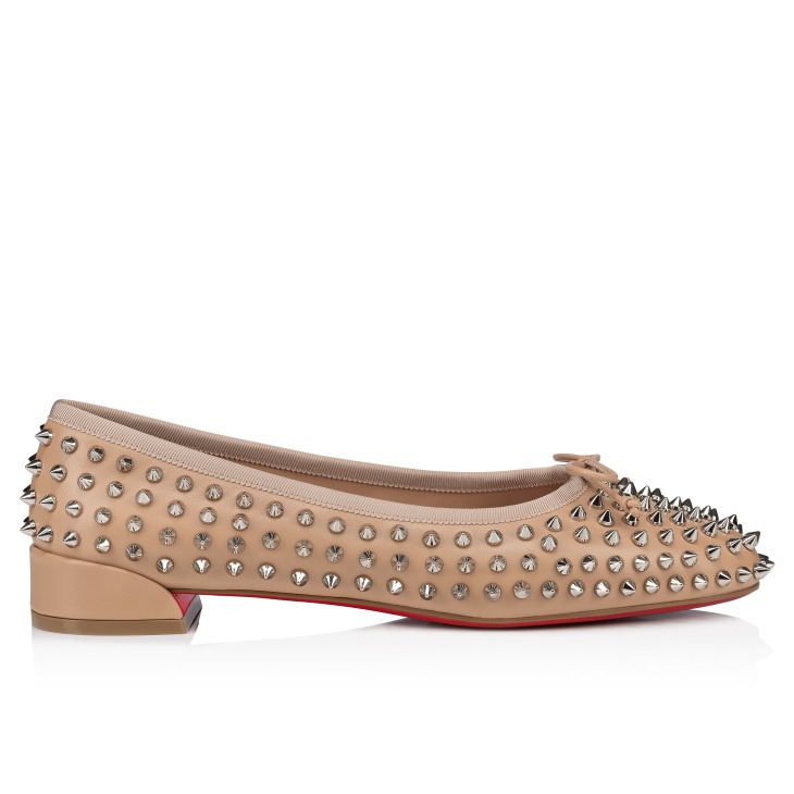 Sweetie Jane Spikes Ballerinas Nappa leather and spikes Blush Women Christian Louboutin United Kingdom