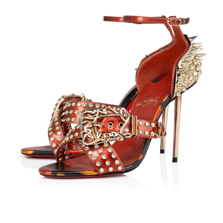 Rose gold louboutin clearance