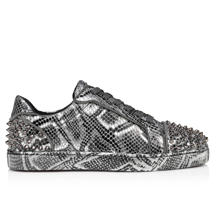 Christian louboutin mens snakeskin sneakers on sale