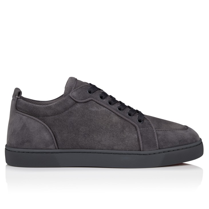 Rantulow - Sneakers - Veau velours leather - Smoky - Men
