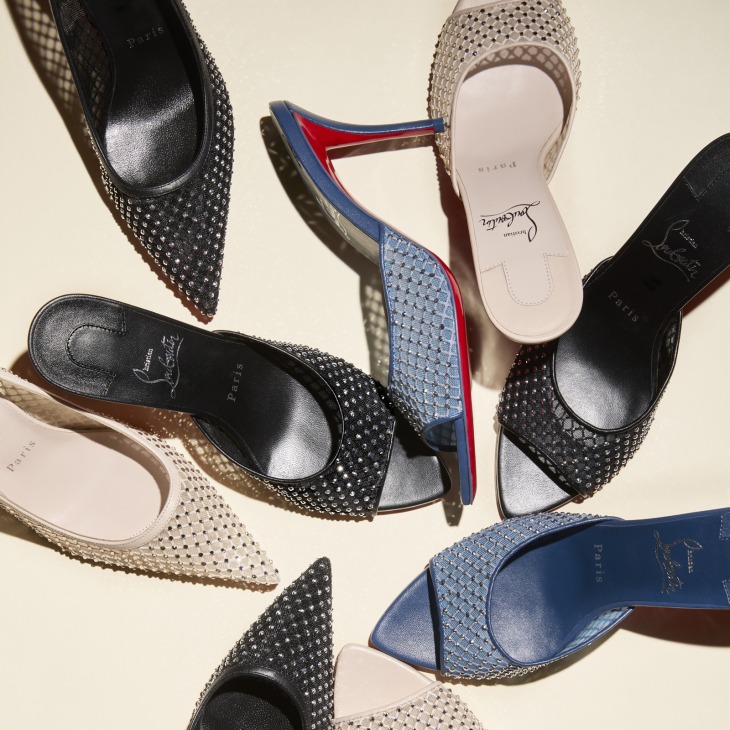 Christian louboutin mules new arrivals