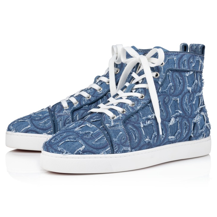 Christian louboutin high top sneakers online
