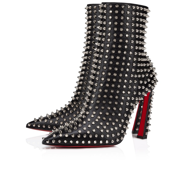 Christian louboutin silver boots outlet