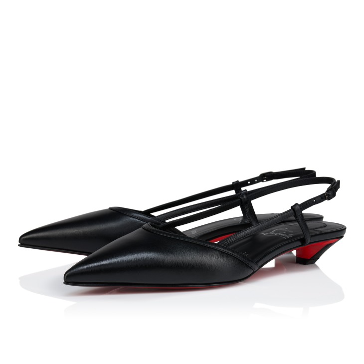 Miss Z Slingina - 25 mm Slingback pumps - Kid leather