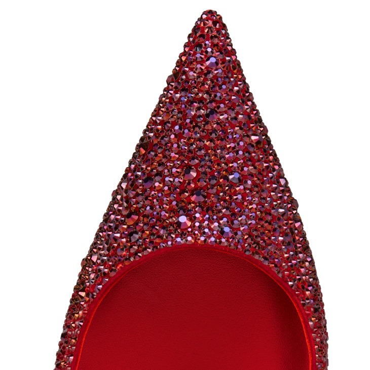 Miss Z Degrastrass - 100 mm Pumps - Veau velours and strass