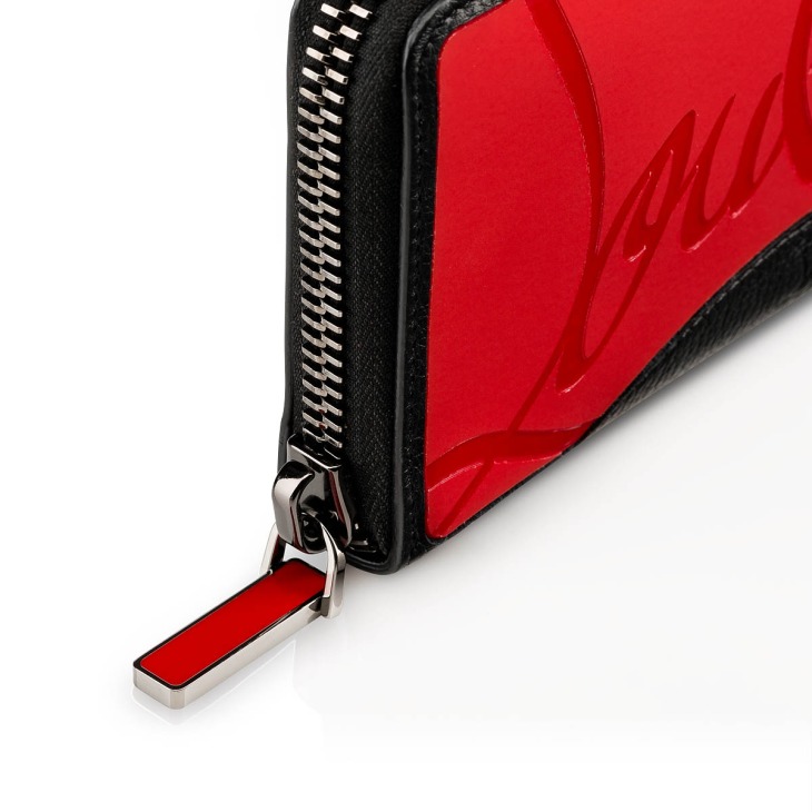Panettone - Wallet - Calf leather and rubber - Black - Christian