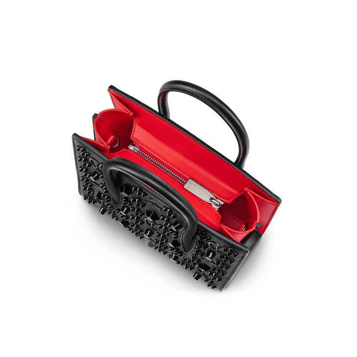 Paloma mini - Top handle bag - Calf leather and spikes