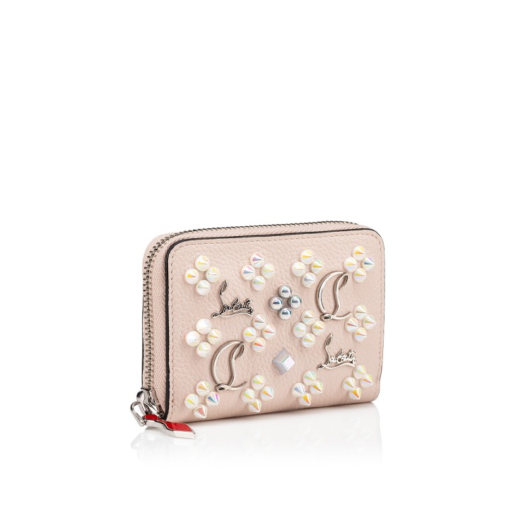 Panettone Coin purse Grained calf leather and spikes Loubinthesky Leche Christian Louboutin Ireland