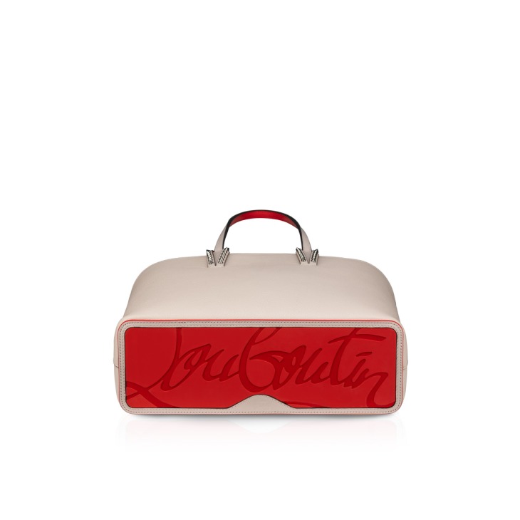 Cabata Tote bag Calf leather and spikes Leche Christian Louboutin Germany