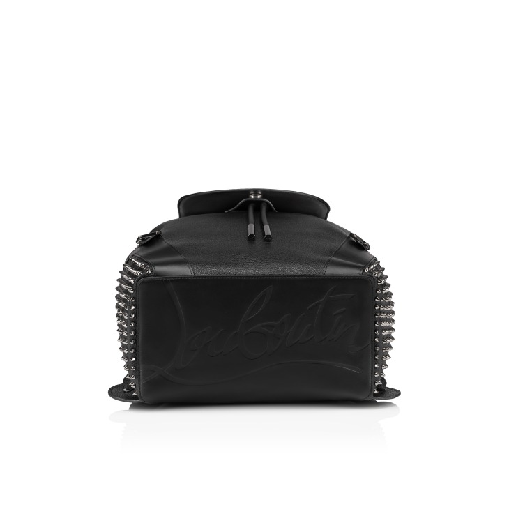 Funky Backpack Calf leather and spikes Black Christian Louboutin Belgium