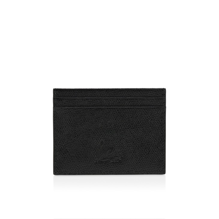カードケース・名刺入れ Christian Louboutin 'Mooncrest' card holder Mooncrest - Card holder - Calf Alpin leather - Black