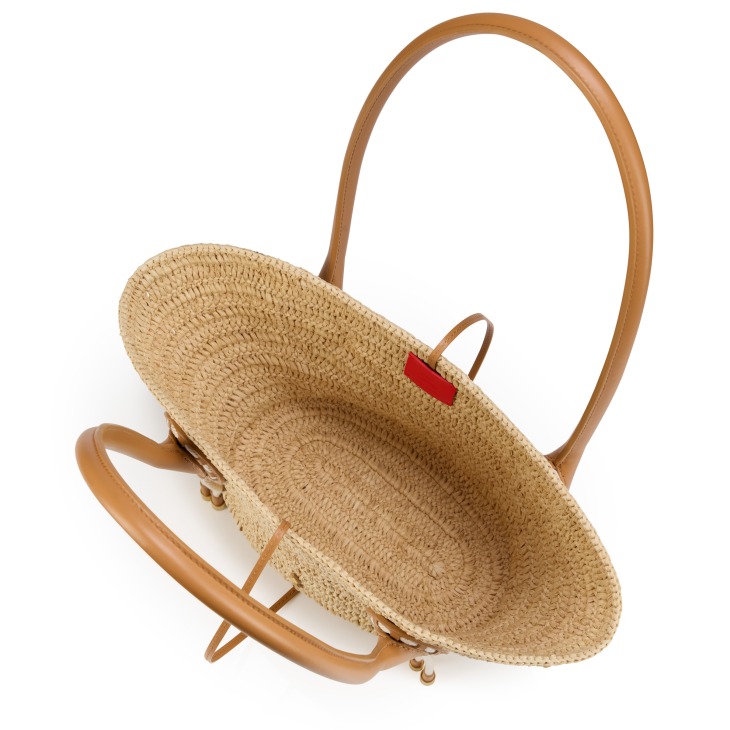小物 Christian Louboutin rina Venus mini - Tote bag - Raffia - Natural - Christian Louboutin Finland