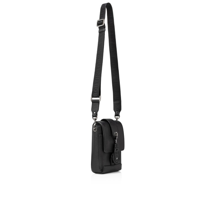 ChristianLouboutin クロスボディバッグ Groovy レザー ブラック Groovy - Crossbody Bag - Alpin calf leather - Black