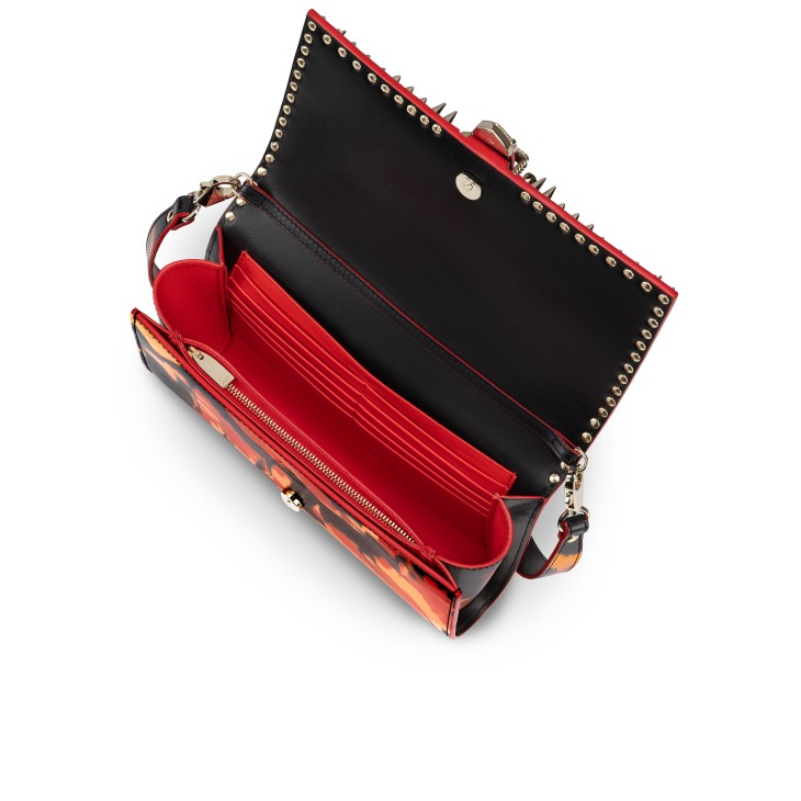 Louboutin spike clutch bag deals