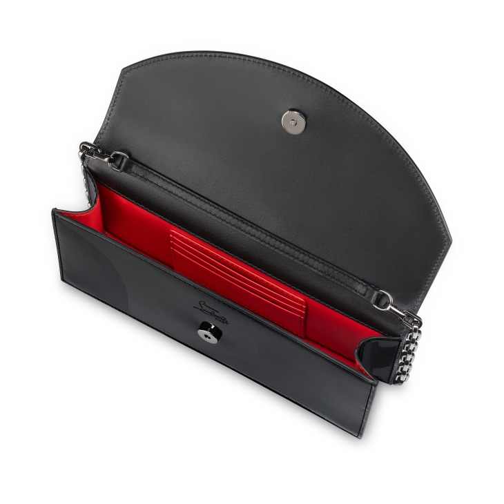 クラッチバッグ Christian Louboutin 'Loubi54' clutch Loubi54 - Clutch - Pearlescent patent calf leather - Pinup