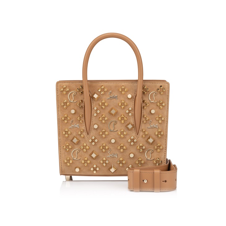 Paloma mini Top handle bag Veau velours calf leather and spikes Loubinthesky Lionne Christian Louboutin Norway