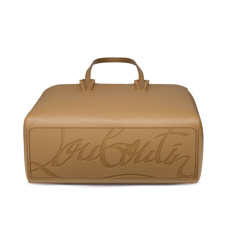 国内完売品★CHRISTIAN LOUBOUTIN Cabata soft leather totebag Cabata small - Tote bag - Soft calf leather and spikes