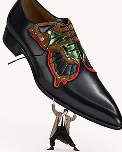 Shoes and bags selection for men