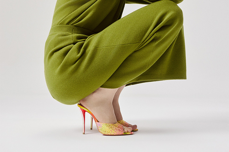Miss Z - 100 mm Pumps - 'Bengali' printed hairy calf leather and