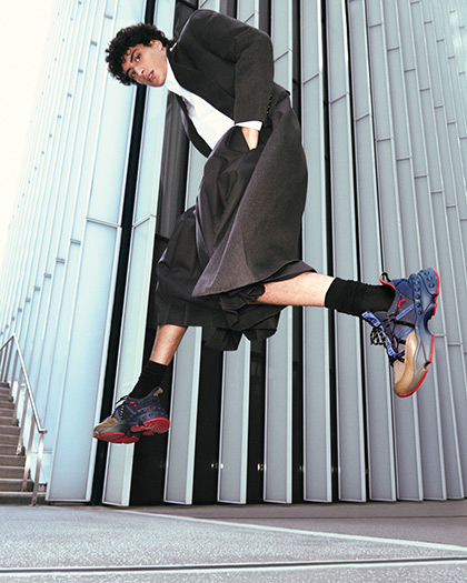 La sélection de souliers et de sacs pour homme